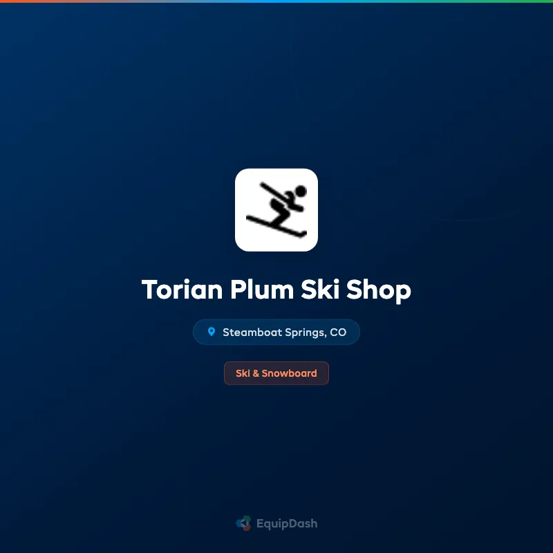Torian Plum Ski Shop
