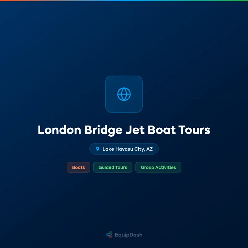 London Bridge Jet Boat Tours