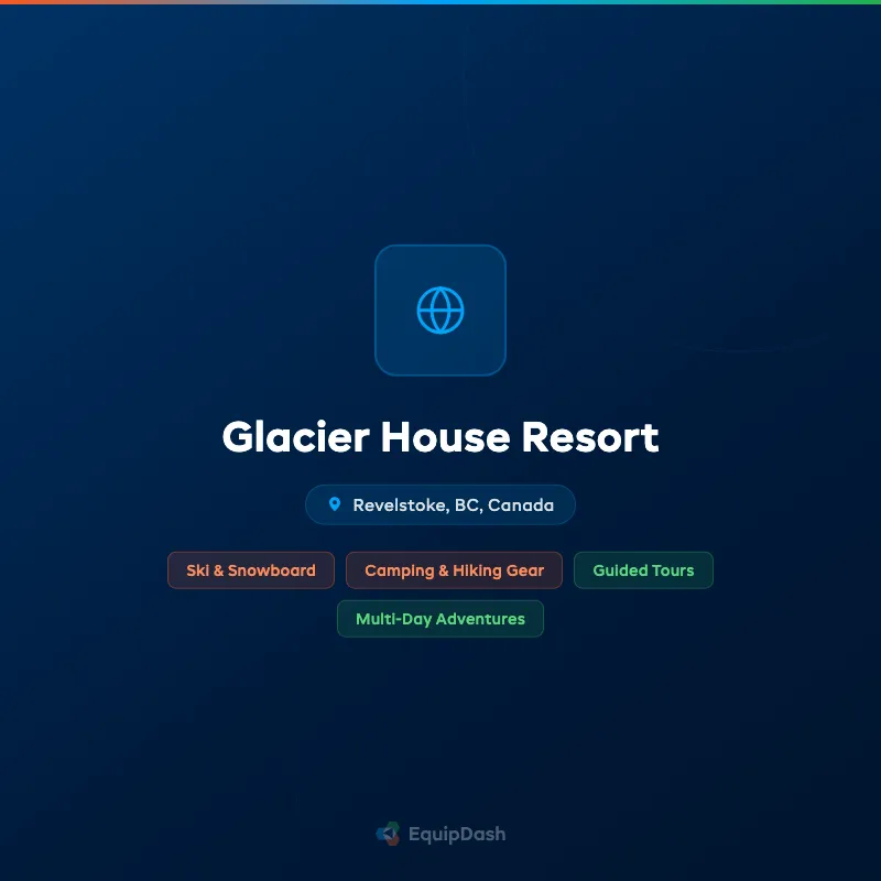 Glacier House Resort