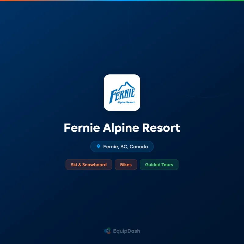 Fernie Alpine Resort