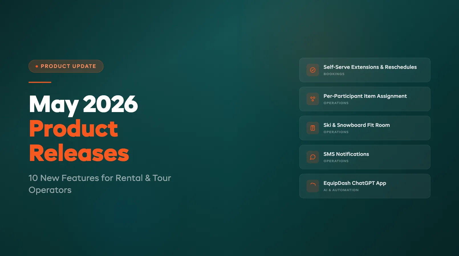 May 2026 Product Releases