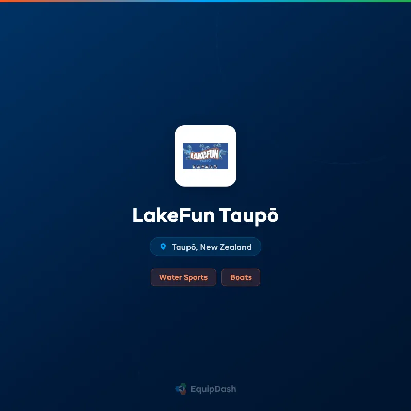 LakeFun Taupō