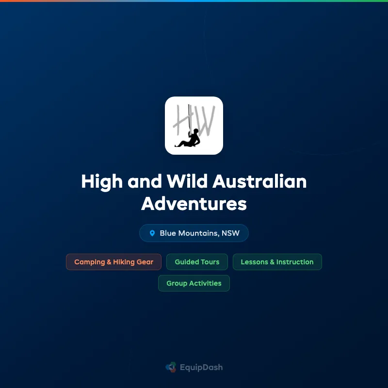 High and Wild Australian Adventures