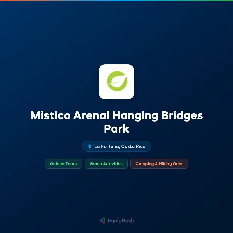 Mistico Arenal Hanging Bridges Park