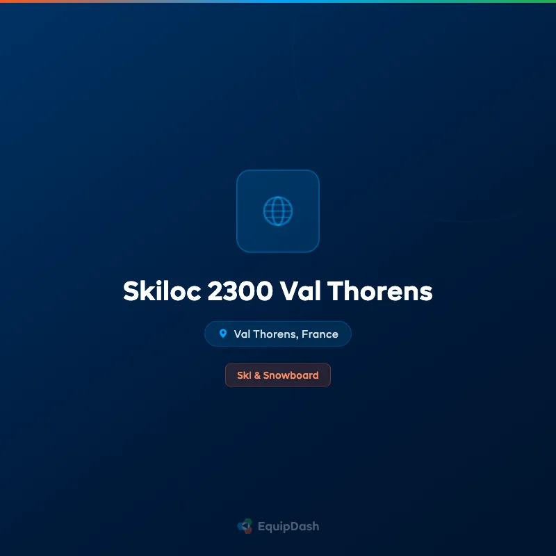 Skiloc 2300 Val Thorens
