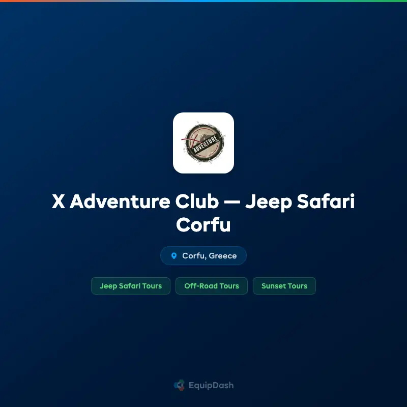 X Adventure Club — Jeep Safari Corfu