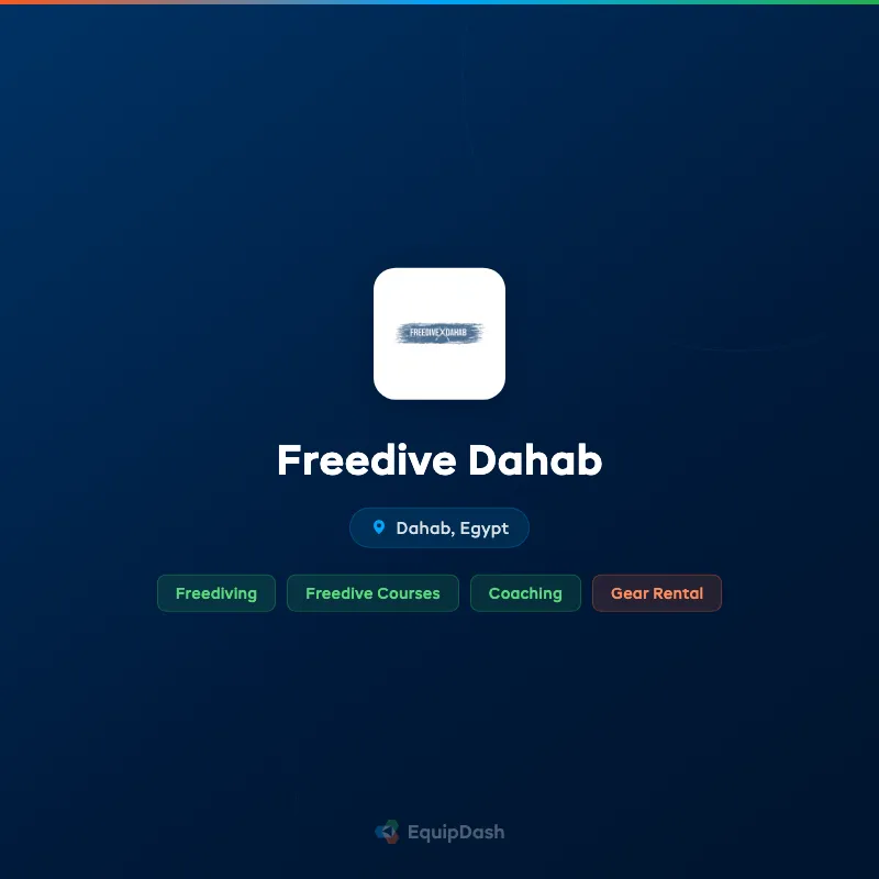 Freedive Dahab