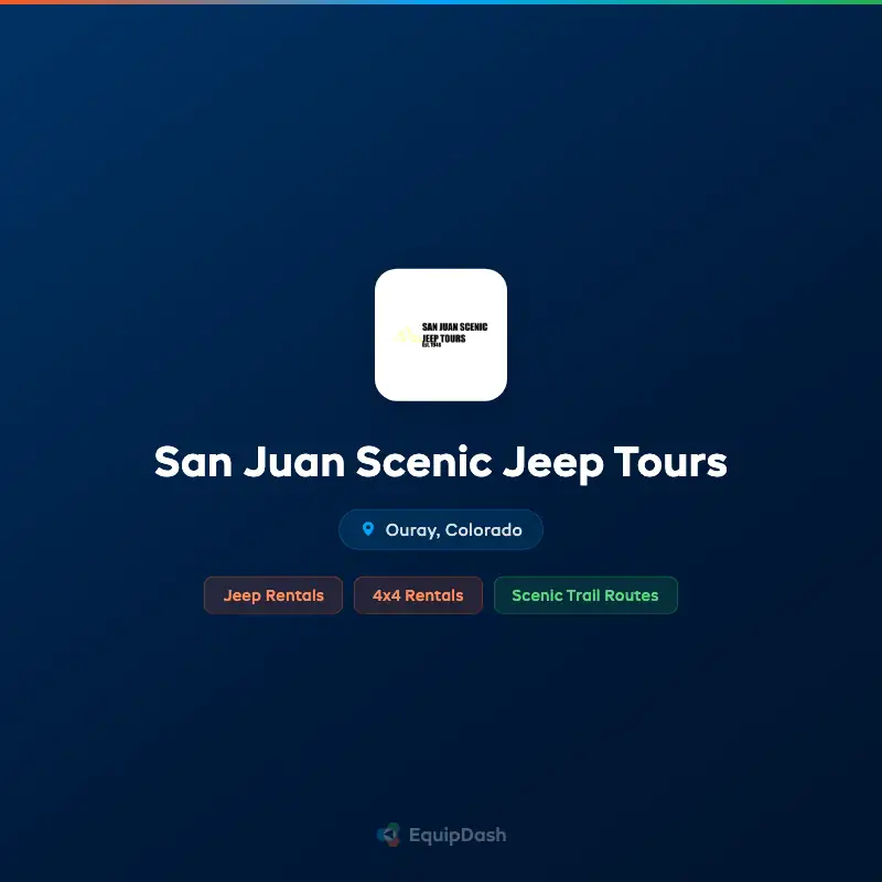 San Juan Scenic Jeep Tours