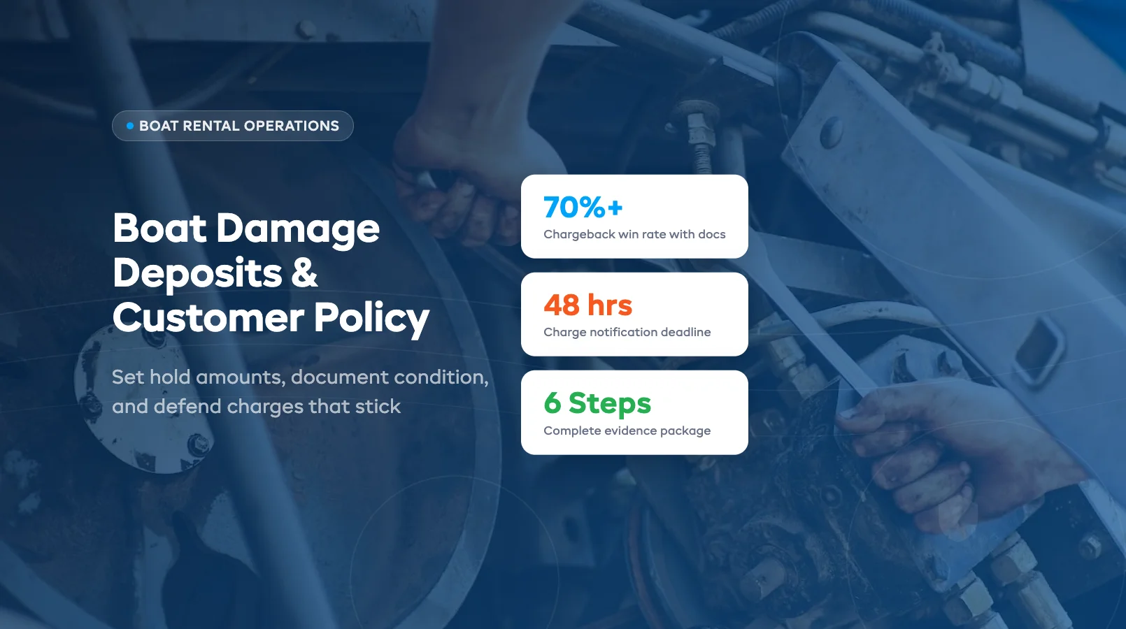 Boat Damage Deposits and Customer Communications