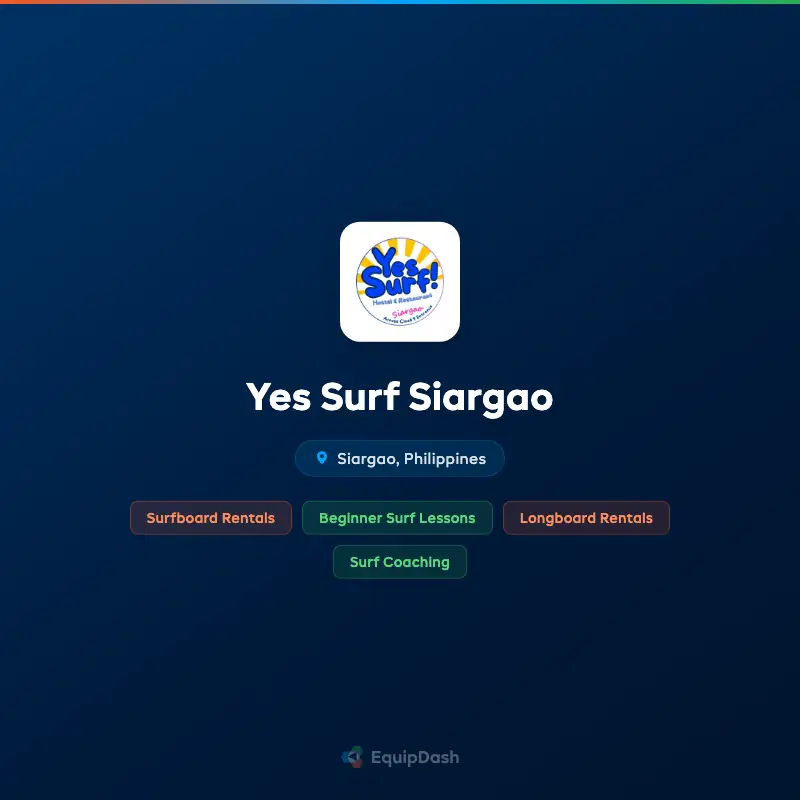 Yes Surf Siargao