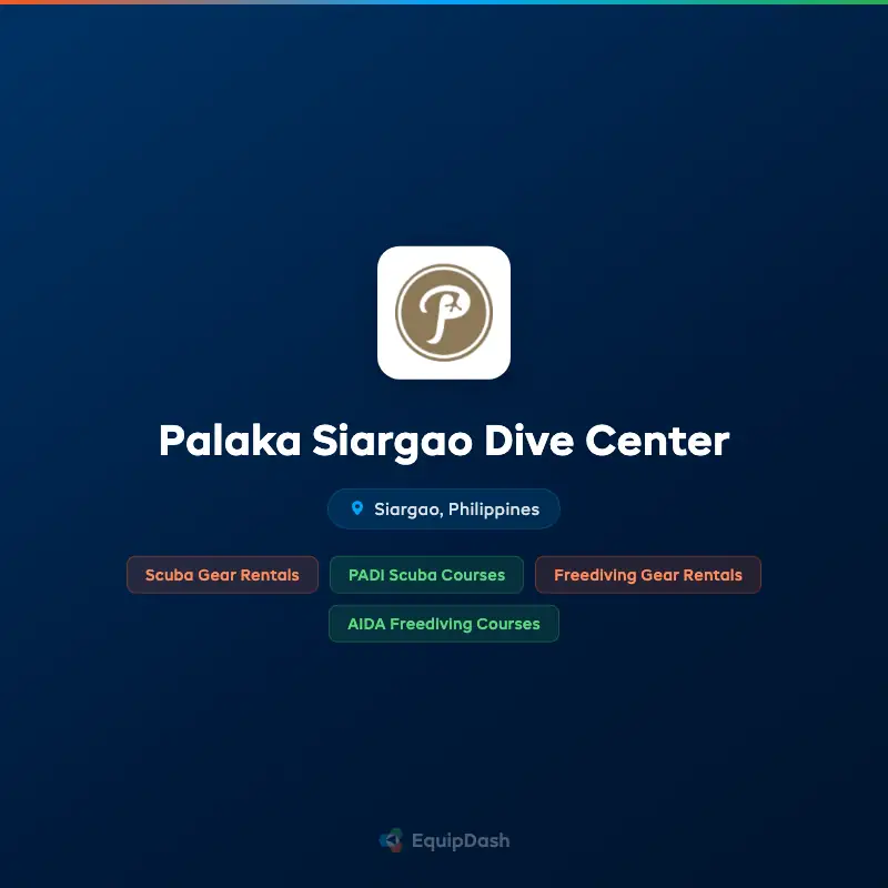 Palaka Siargao Dive Center