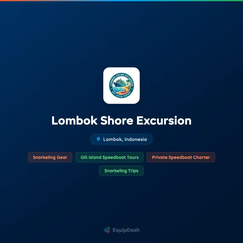 Lombok Shore Excursion