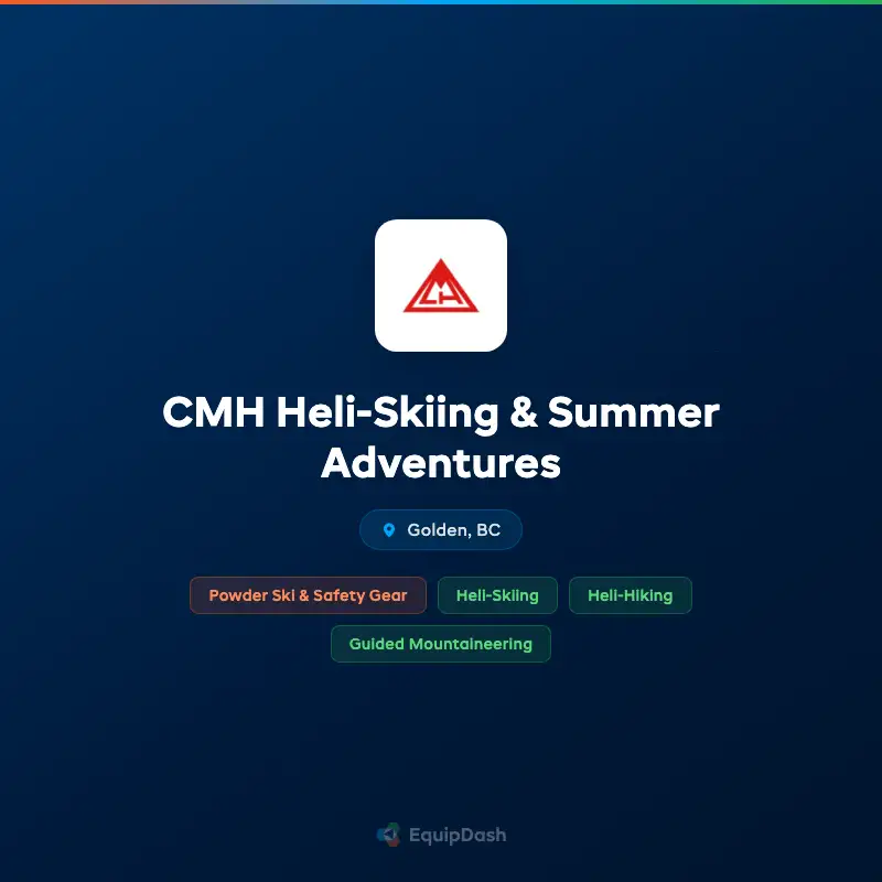 CMH Heli-Skiing & Summer Adventures
