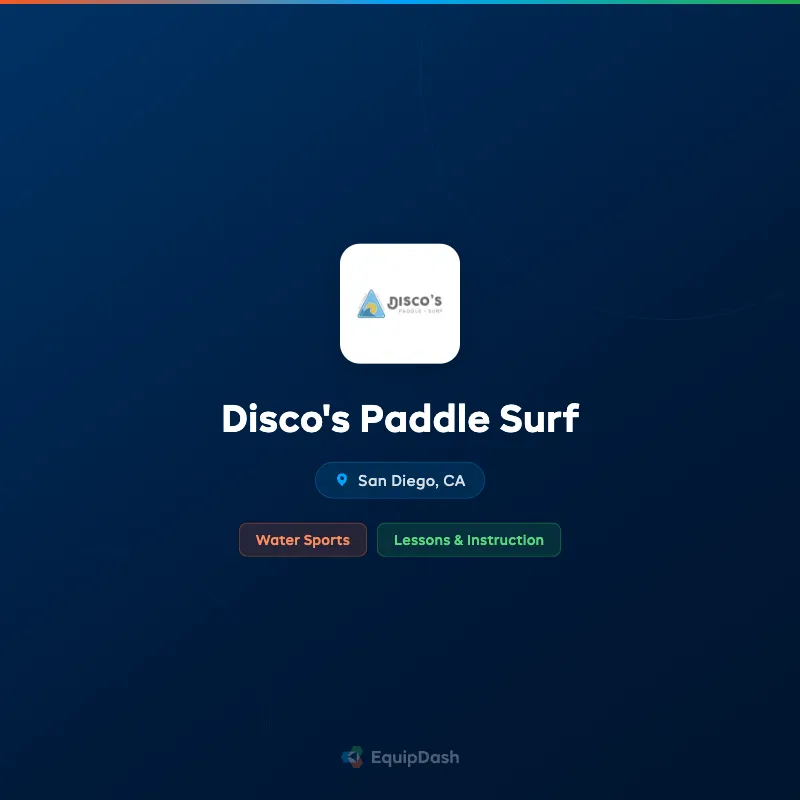 Disco's Paddle Surf