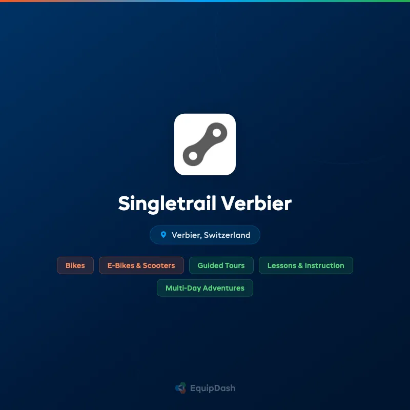 Singletrail Verbier