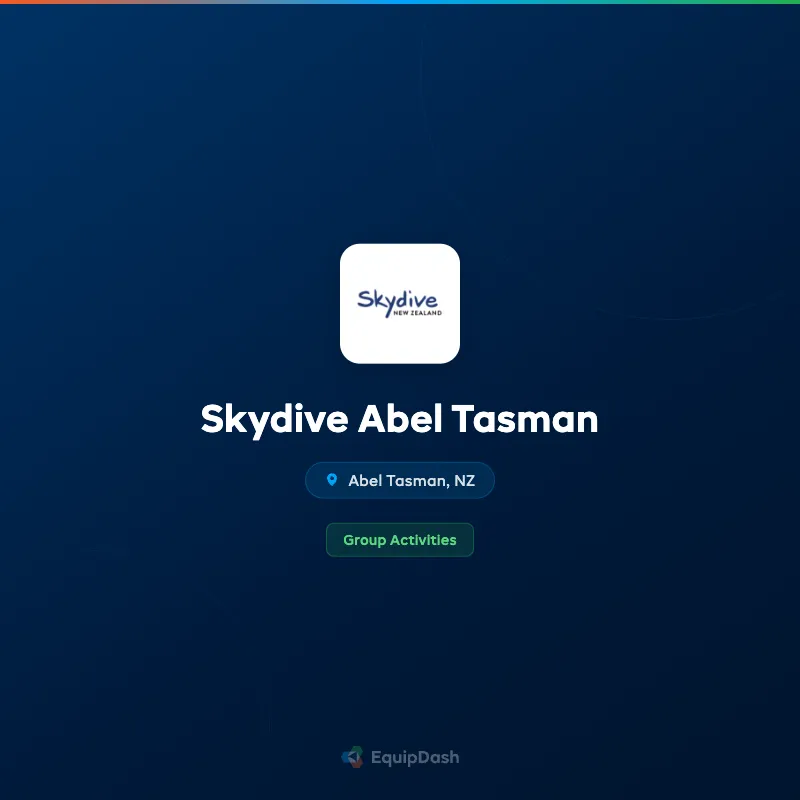 Skydive Abel Tasman