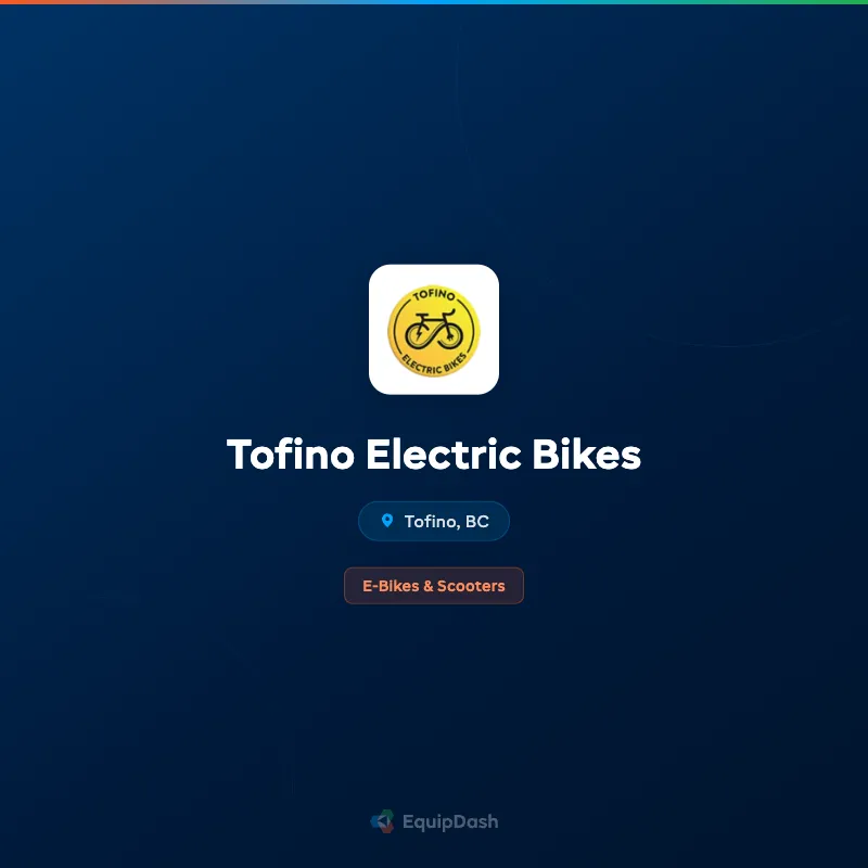 Tofino Electric Bikes