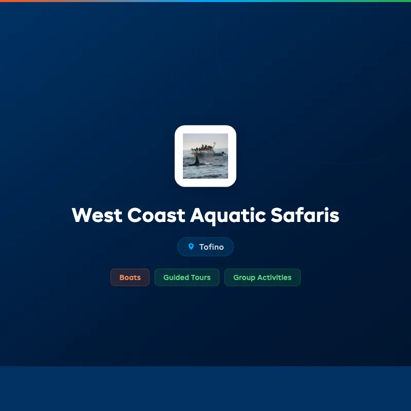 West Coast Aquatic Safaris