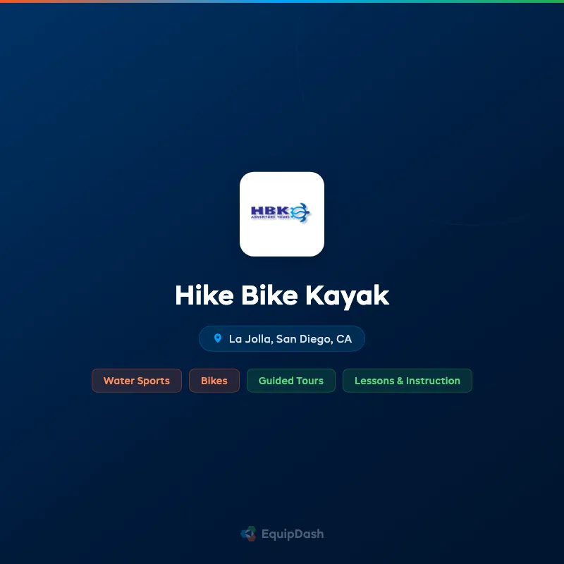 Hike Bike Kayak