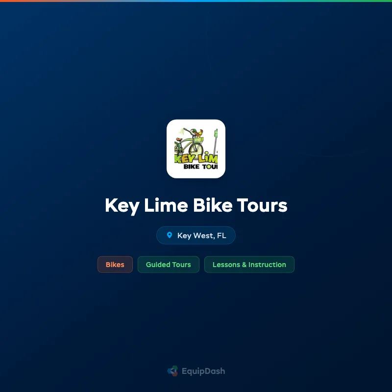 Key Lime Bike Tours