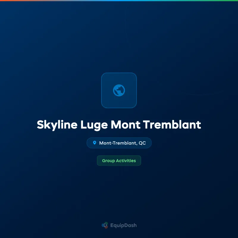 Skyline Luge Mont Tremblant