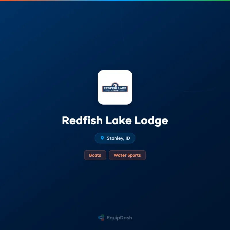 Redfish Lake Lodge