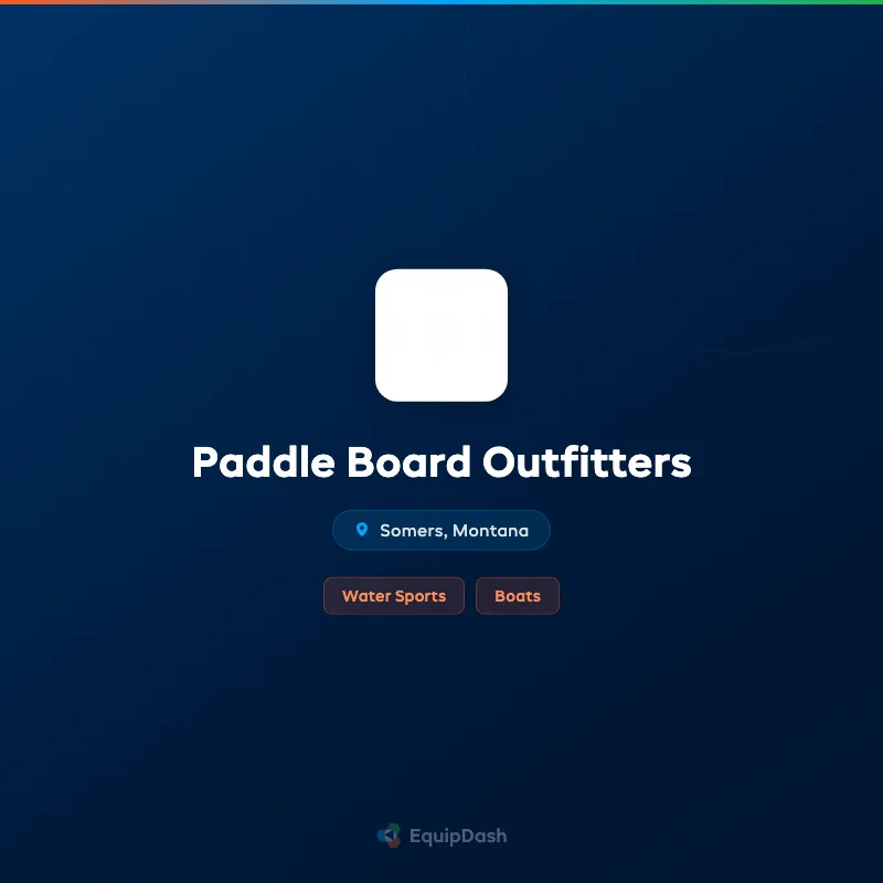 Paddle Board Outfitters