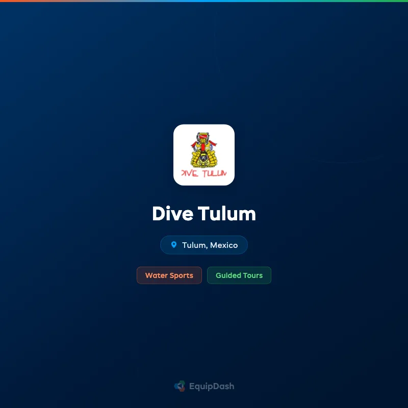 Dive Tulum