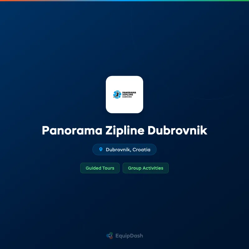 Panorama Zipline Dubrovnik