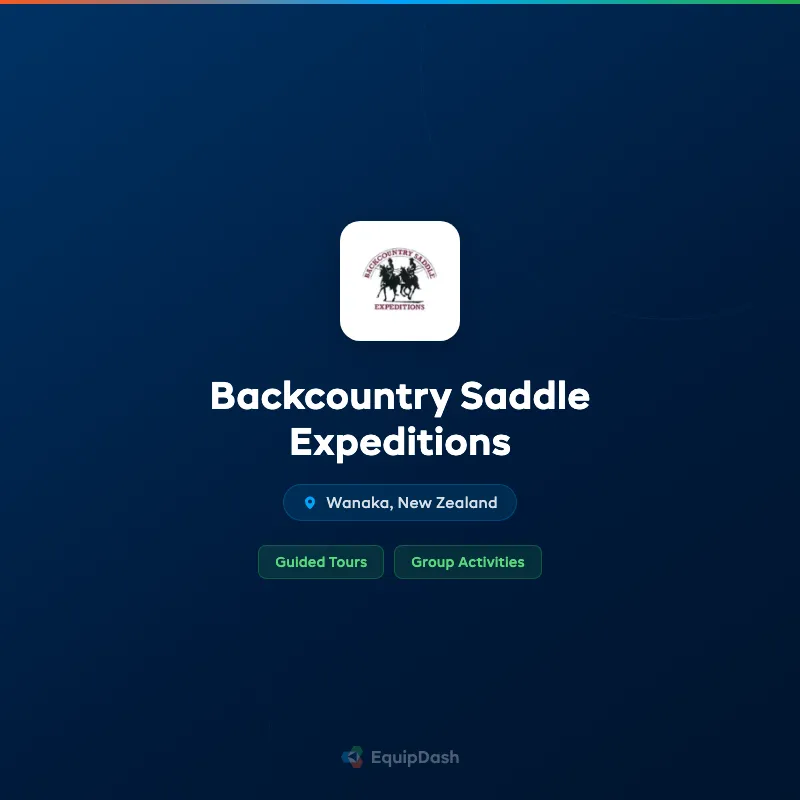 Backcountry Saddle Expeditions