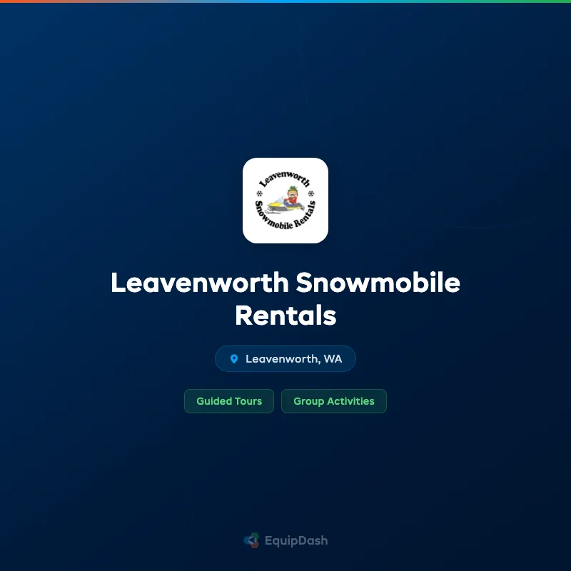 Leavenworth Snowmobile Rentals