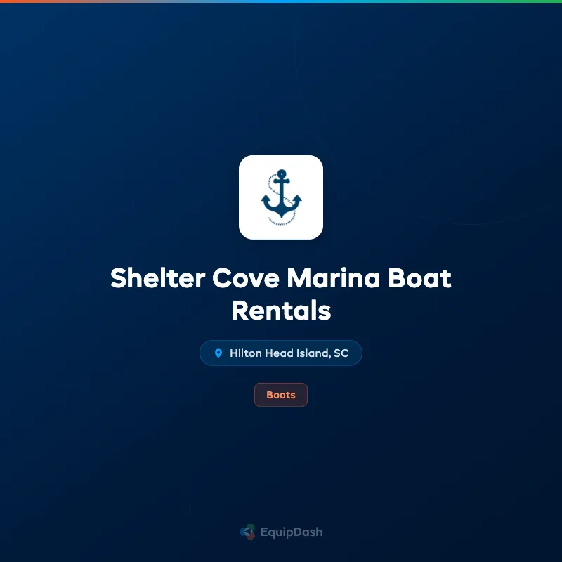 Shelter Cove Marina Boat Rentals