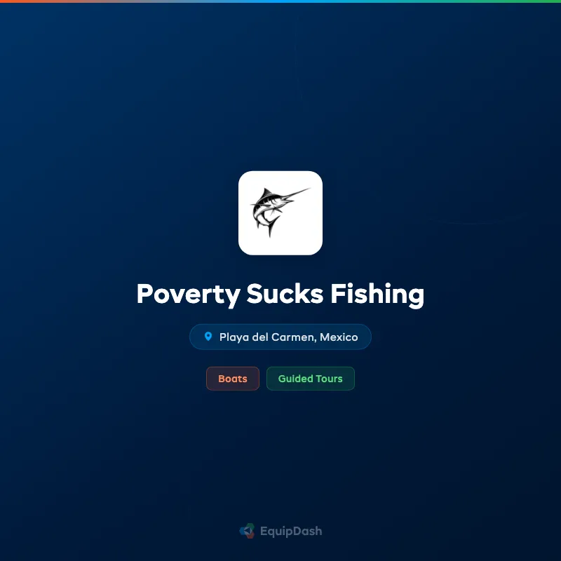 Poverty Sucks Fishing