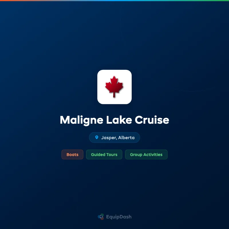 Maligne Lake Cruise