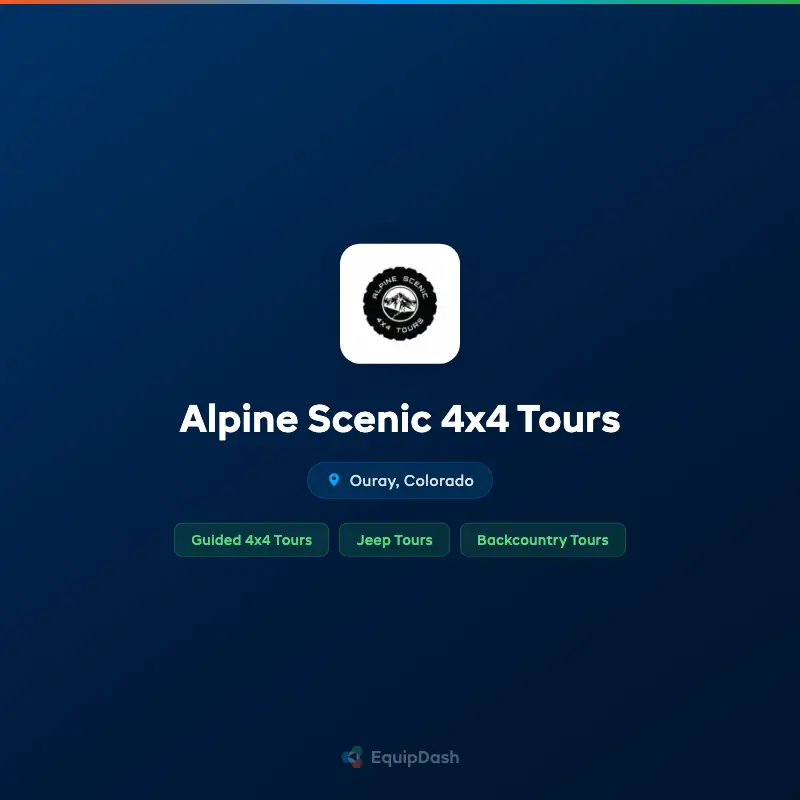 Alpine Scenic 4x4 Tours