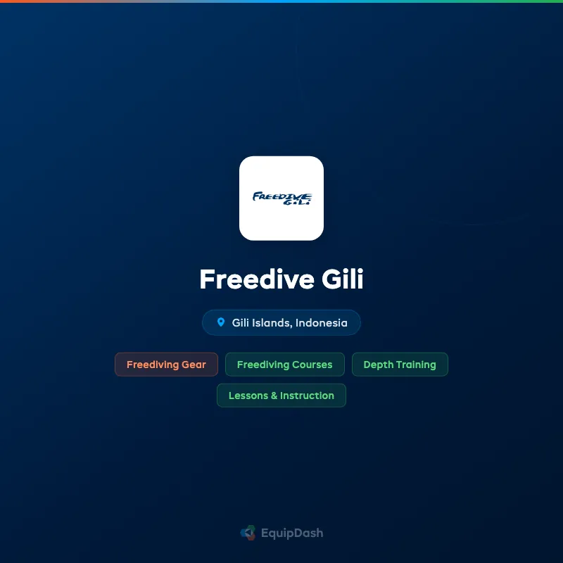 Freedive Gili