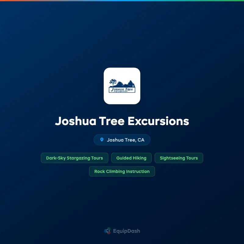 Joshua Tree Excursions