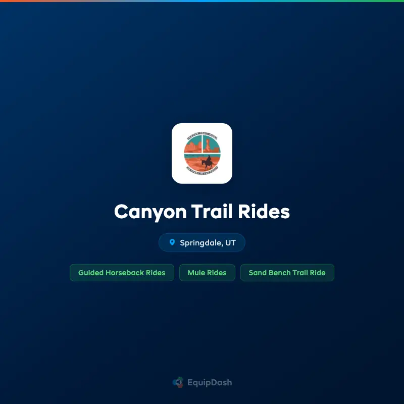 Canyon Trail Rides