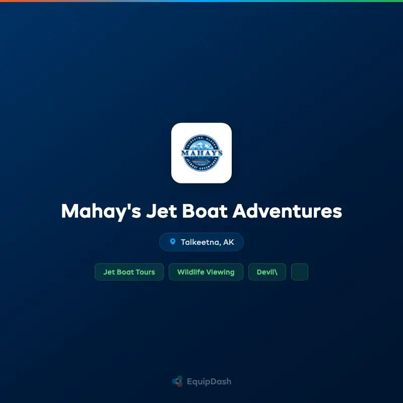 Mahay's Jet Boat Adventures