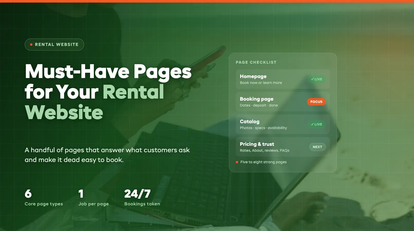 Must-Have Pages for Your Rental Business Website