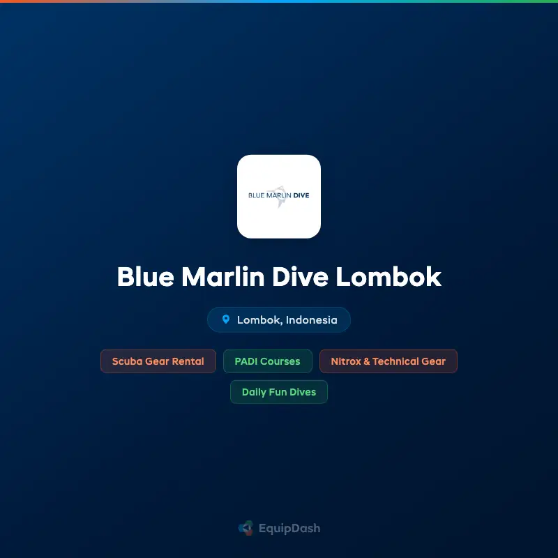 Blue Marlin Dive Lombok