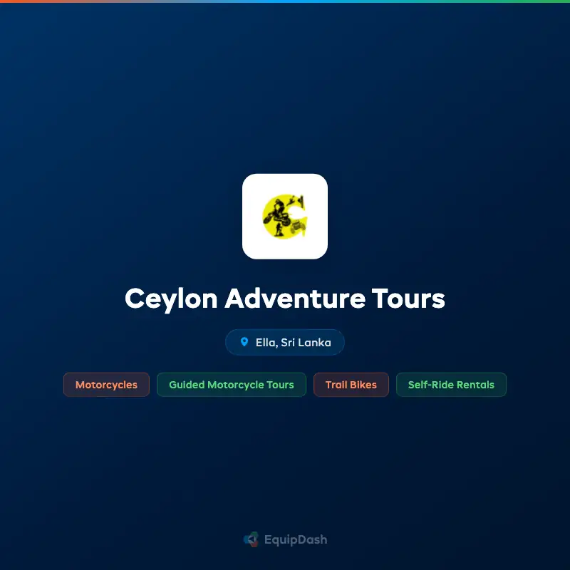 Ceylon Adventure Tours