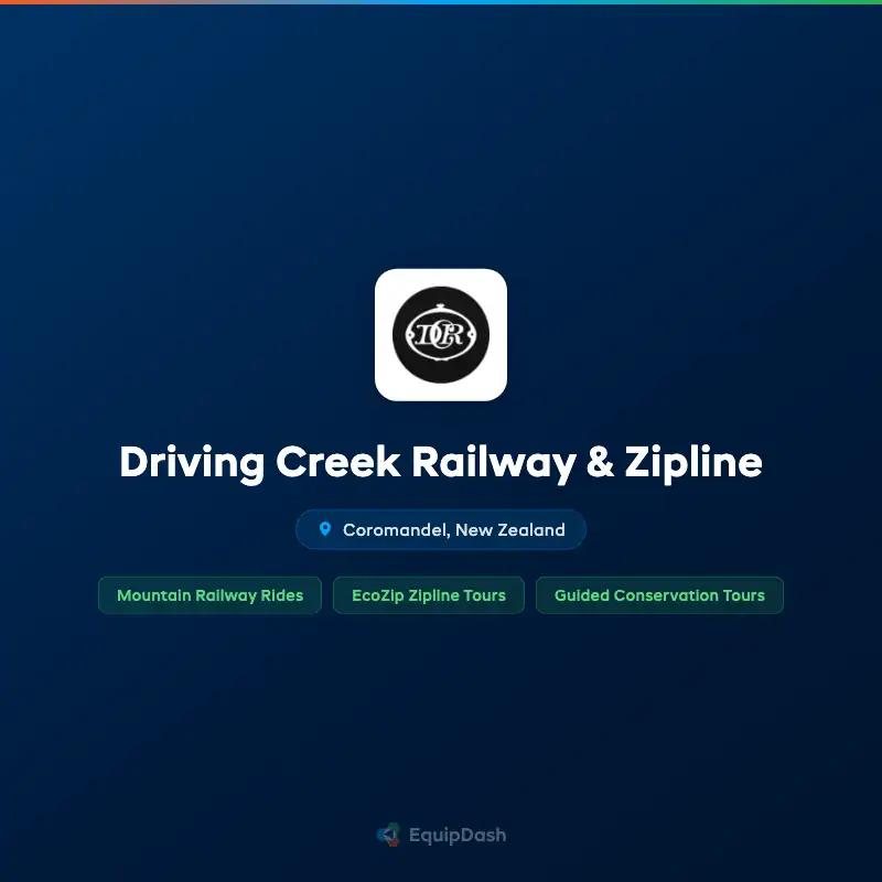 Driving Creek Railway & Zipline