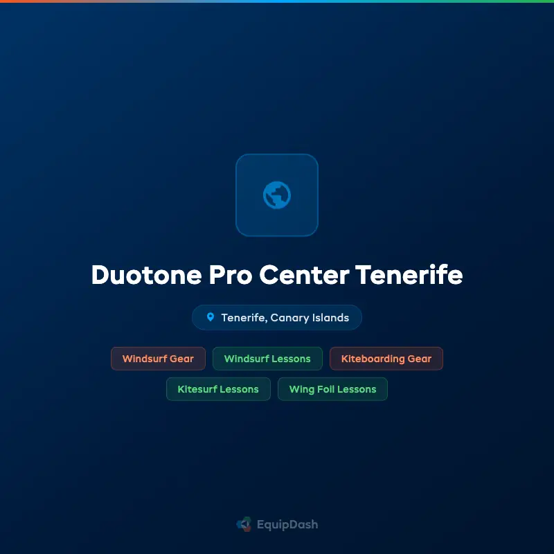 Duotone Pro Center Tenerife