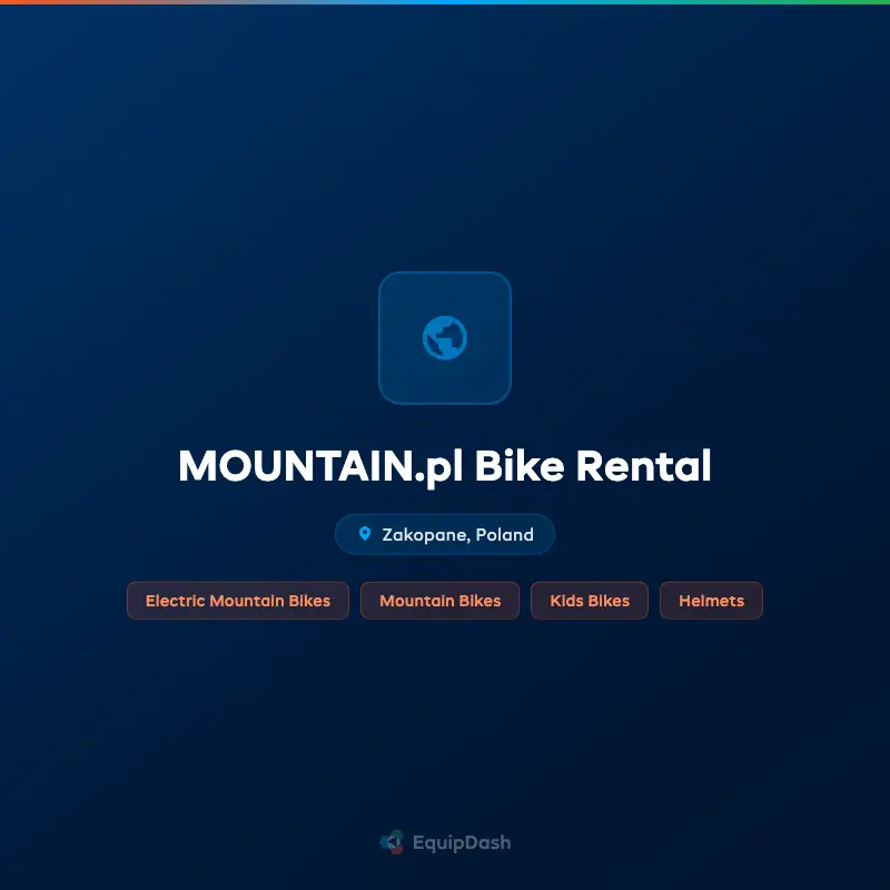 MOUNTAIN.pl Bike Rental