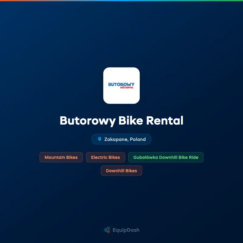 Butorowy Bike Rental