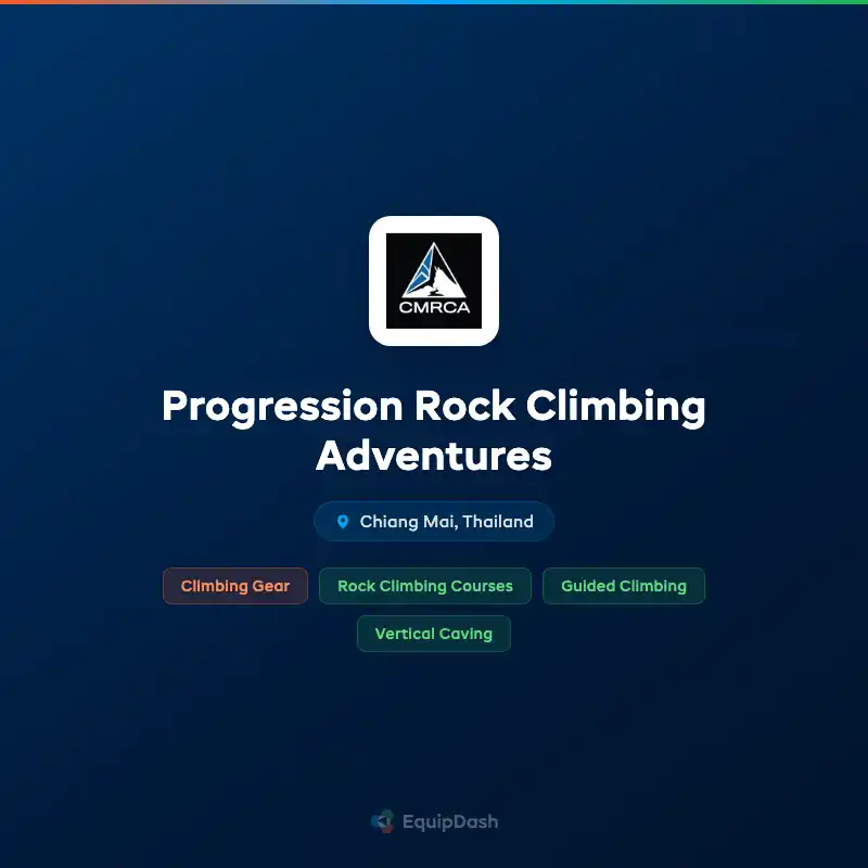 Progression - Chiang Mai Rock Climbing Adventures