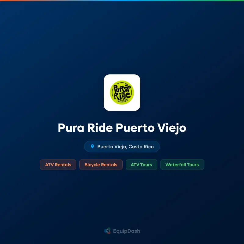 Pura Ride Puerto Viejo