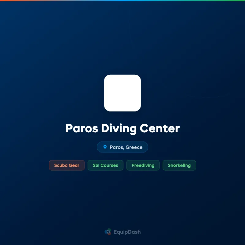 Paros Diving Center
