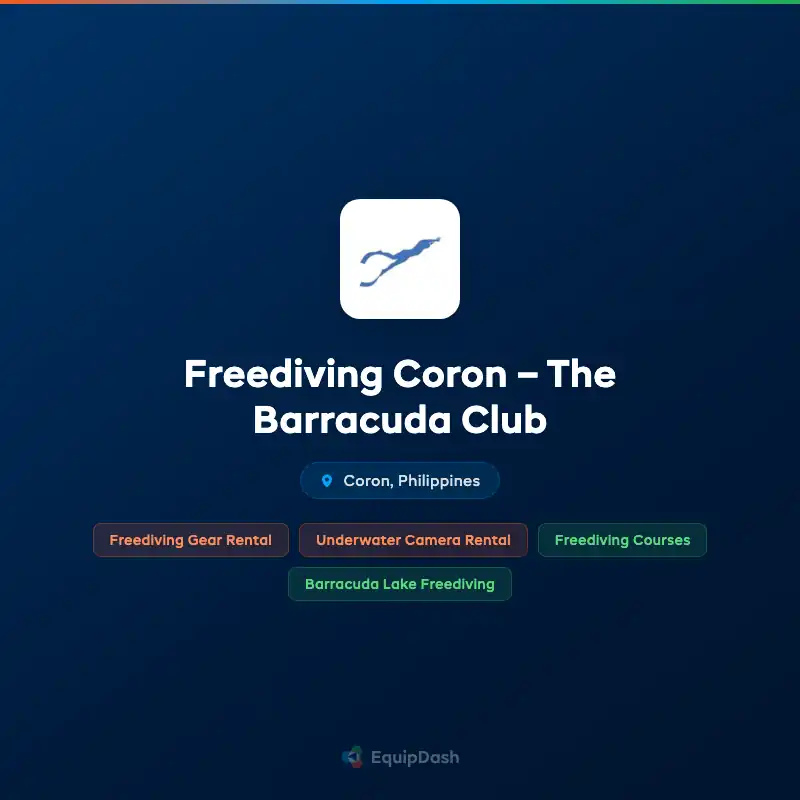 Freediving Coron – The Barracuda Club